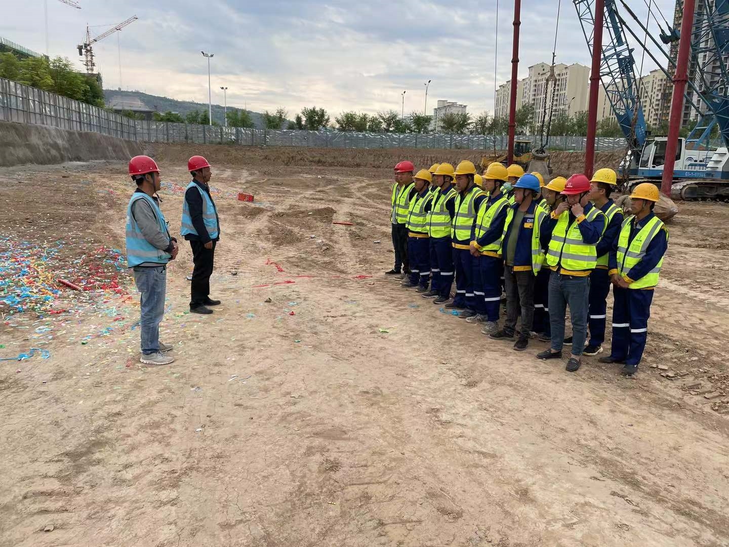 熱烈慶賀寧縣上河嘉苑項(xiàng)目樁基工程開(kāi)工！